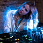 dj, woman, disco, young woman, party, equipment, dj, dj, dj, dj, dj